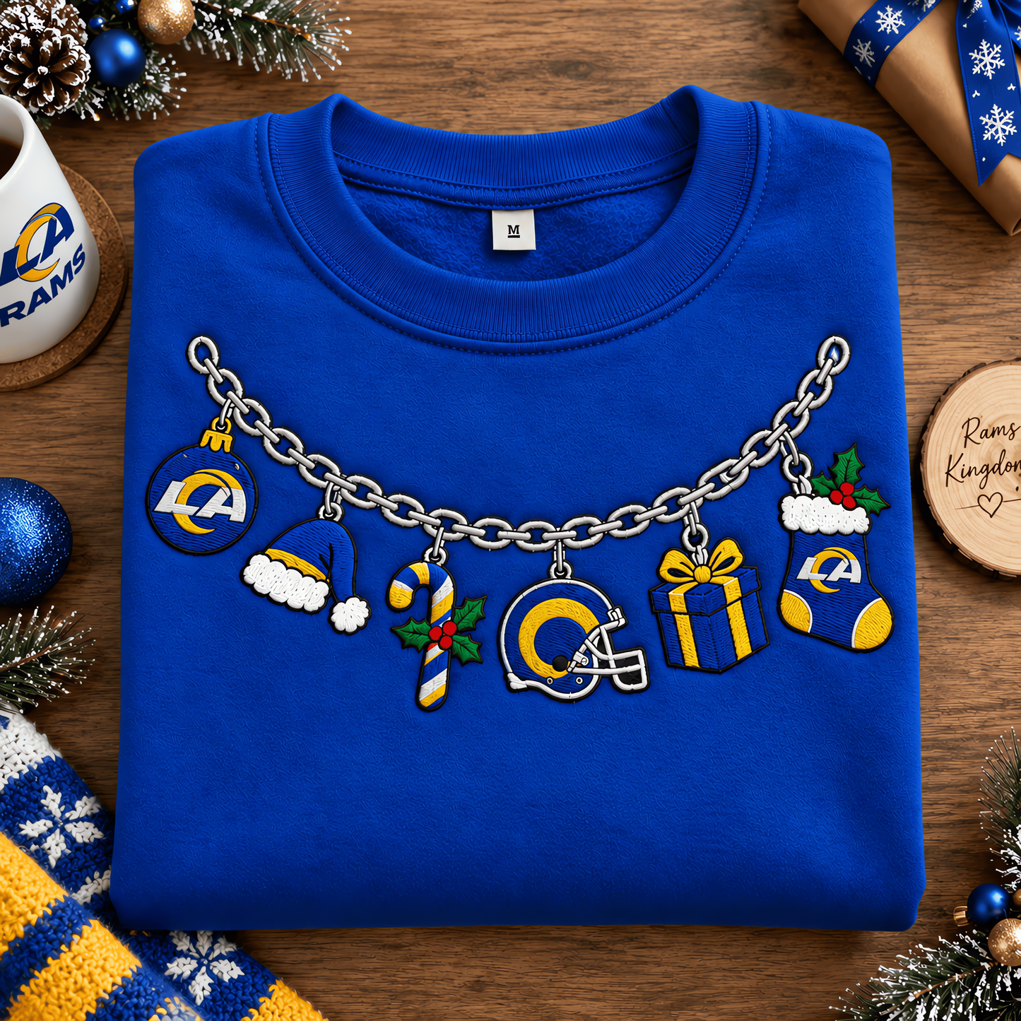 Los Angeles Rams NFL New Style Christmas Sweatshirt Gift For Fan Love