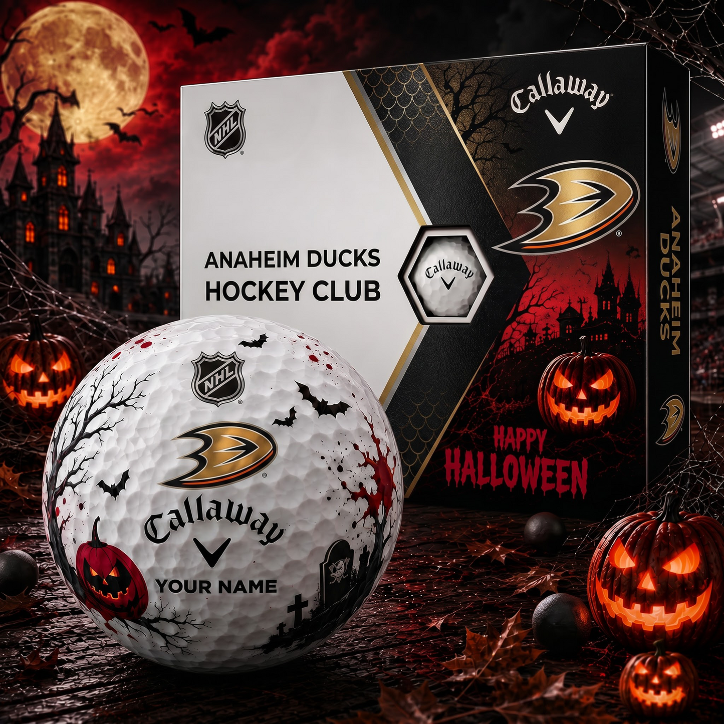 ANA X Premium NHL Halloween Golf Ball Limited Edition