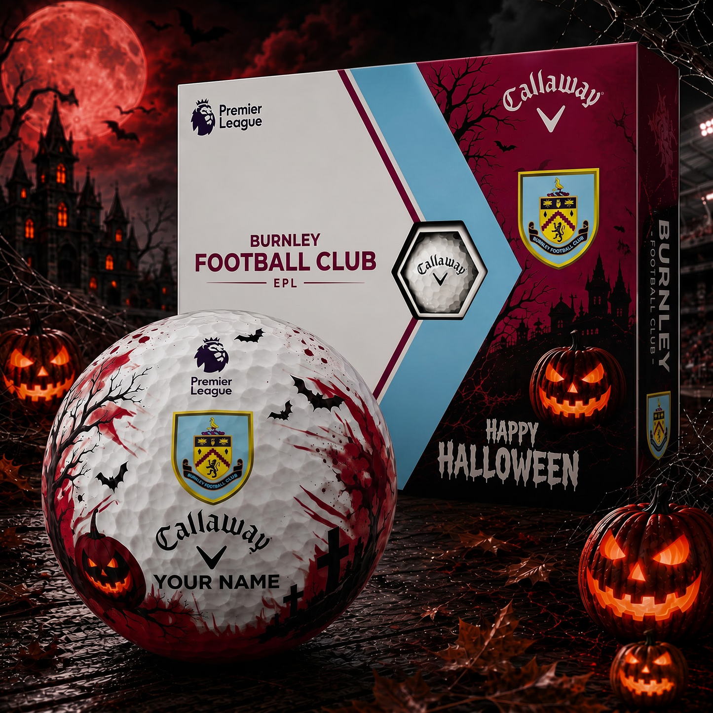 BUR X Premium EPL Halloween Golf Ball Limited Edition