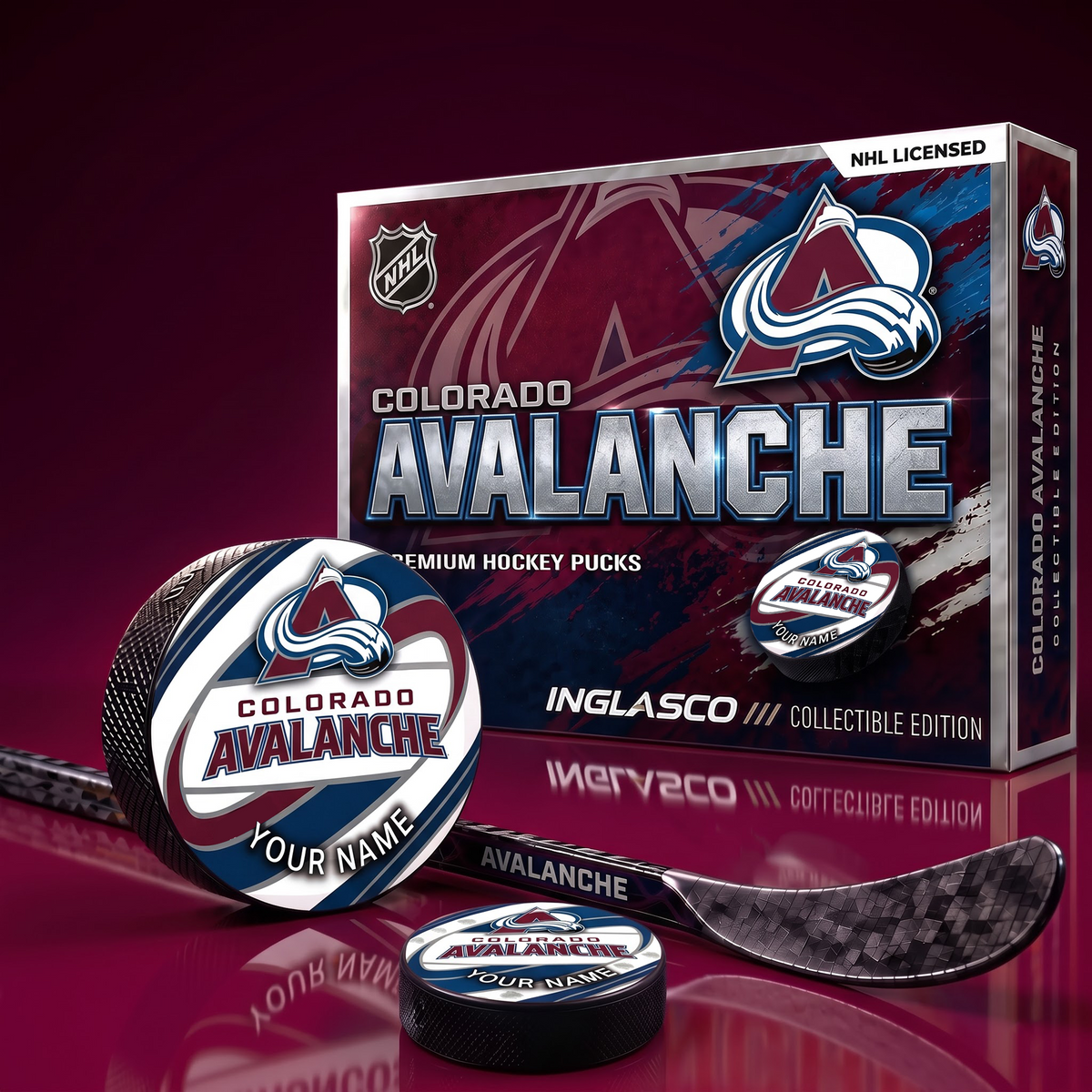 CA_NHL Premium Hockey Pucks