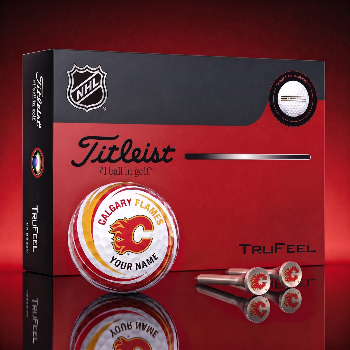 CGY X SIGNATURE NHL DELUXE PERSONALIZED GOLF BALL SET – PREMIUM EDITION