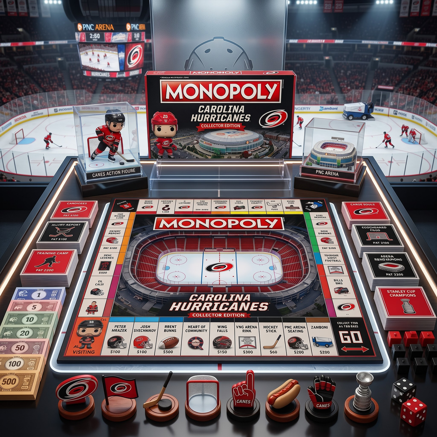 CH_PREMIUM MONOPOLY NHL COLLECTOR’S EDITION BOARD GAME