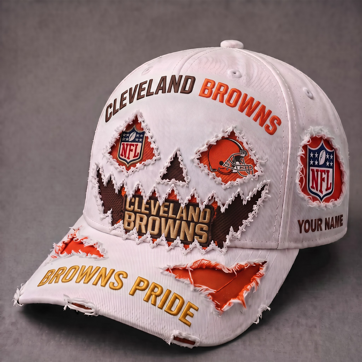 CLE X NFL Desert Pride Premium Embroidered Cap