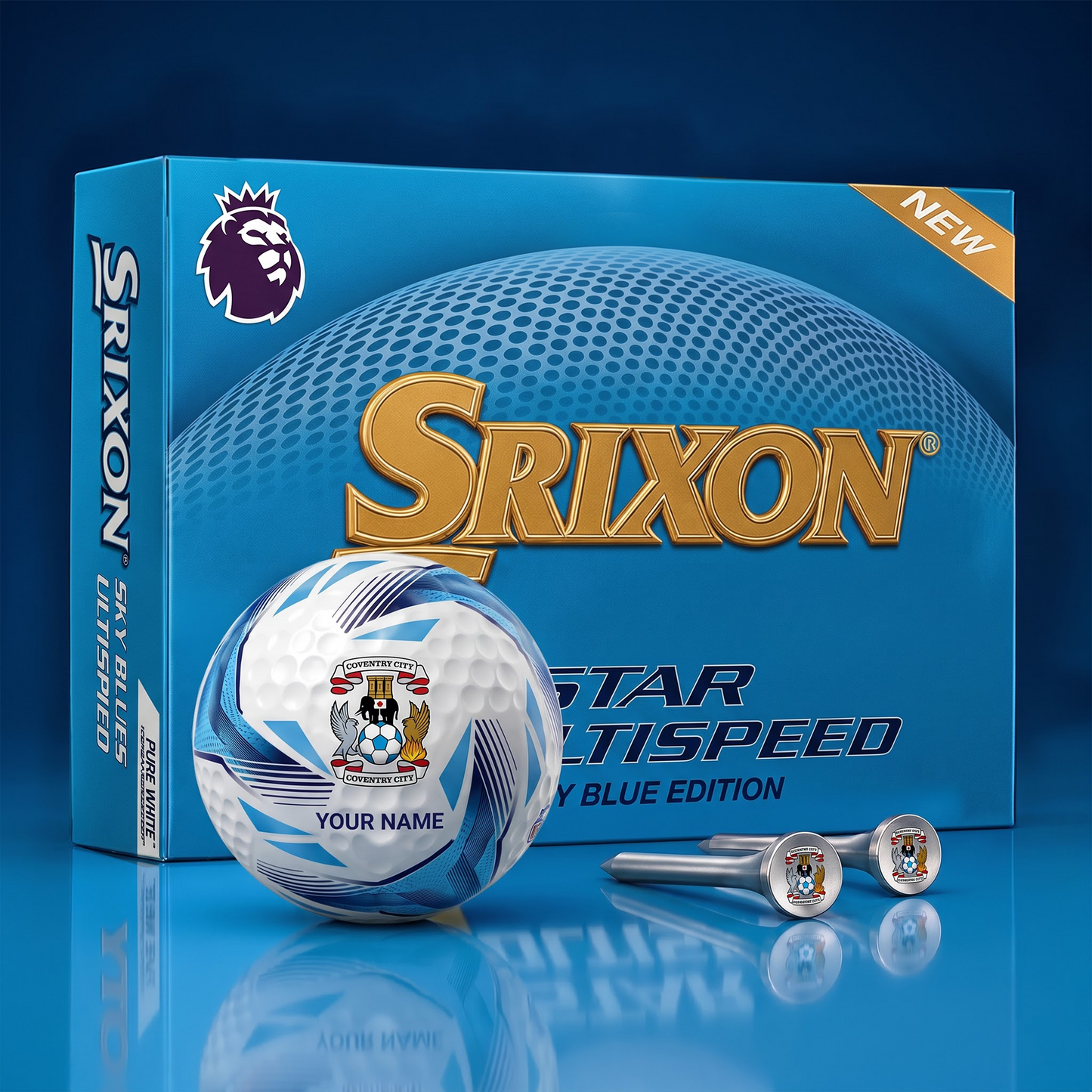 COV_EPL Football Fan Signature Golf Ball Set Personalized Edition