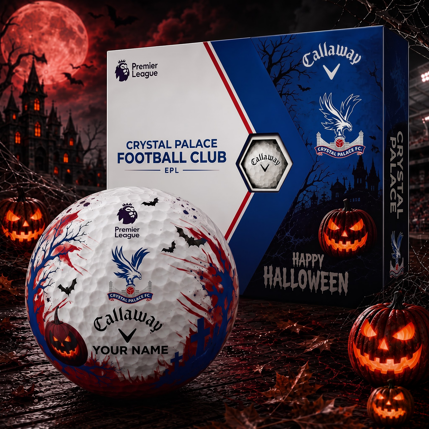 CRY X Premium EPL Halloween Golf Ball Limited Edition