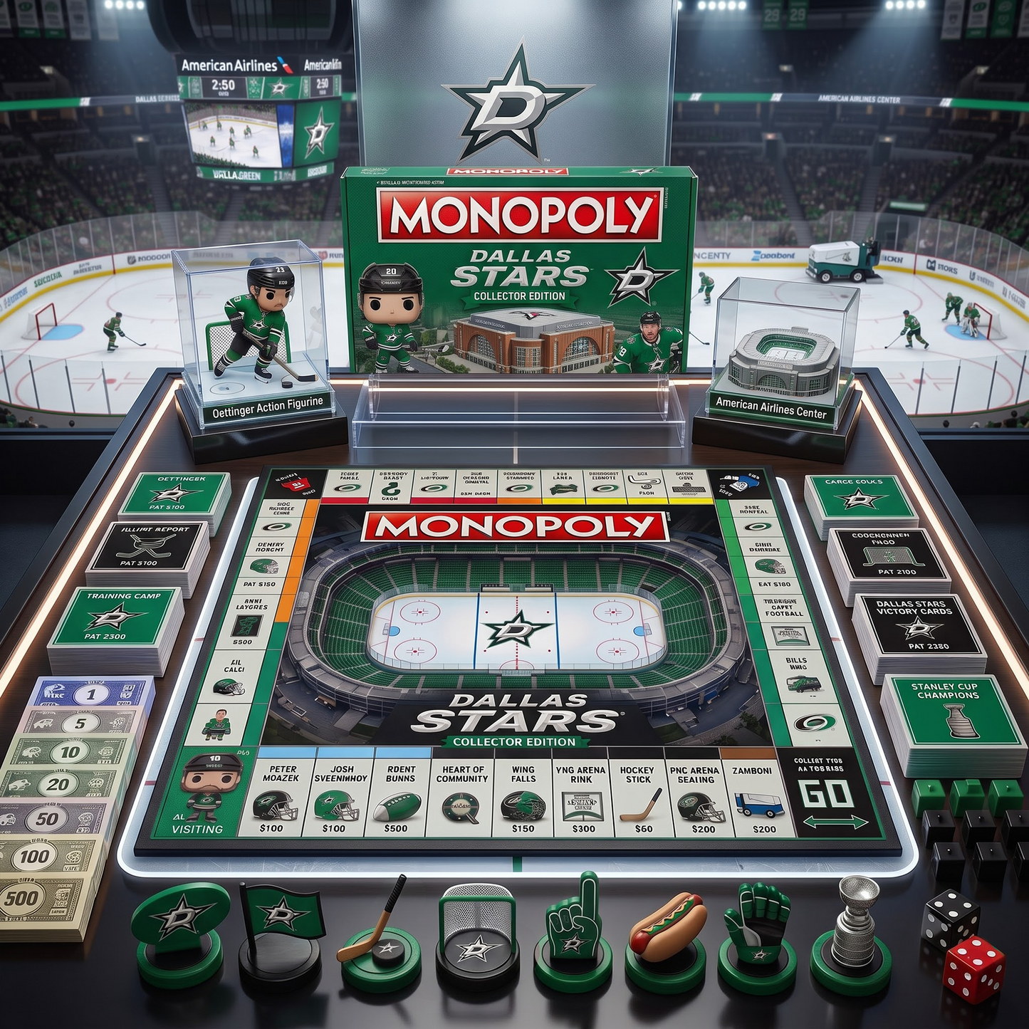 DS_PREMIUM MONOPOLY NHL COLLECTOR’S EDITION BOARD GAME