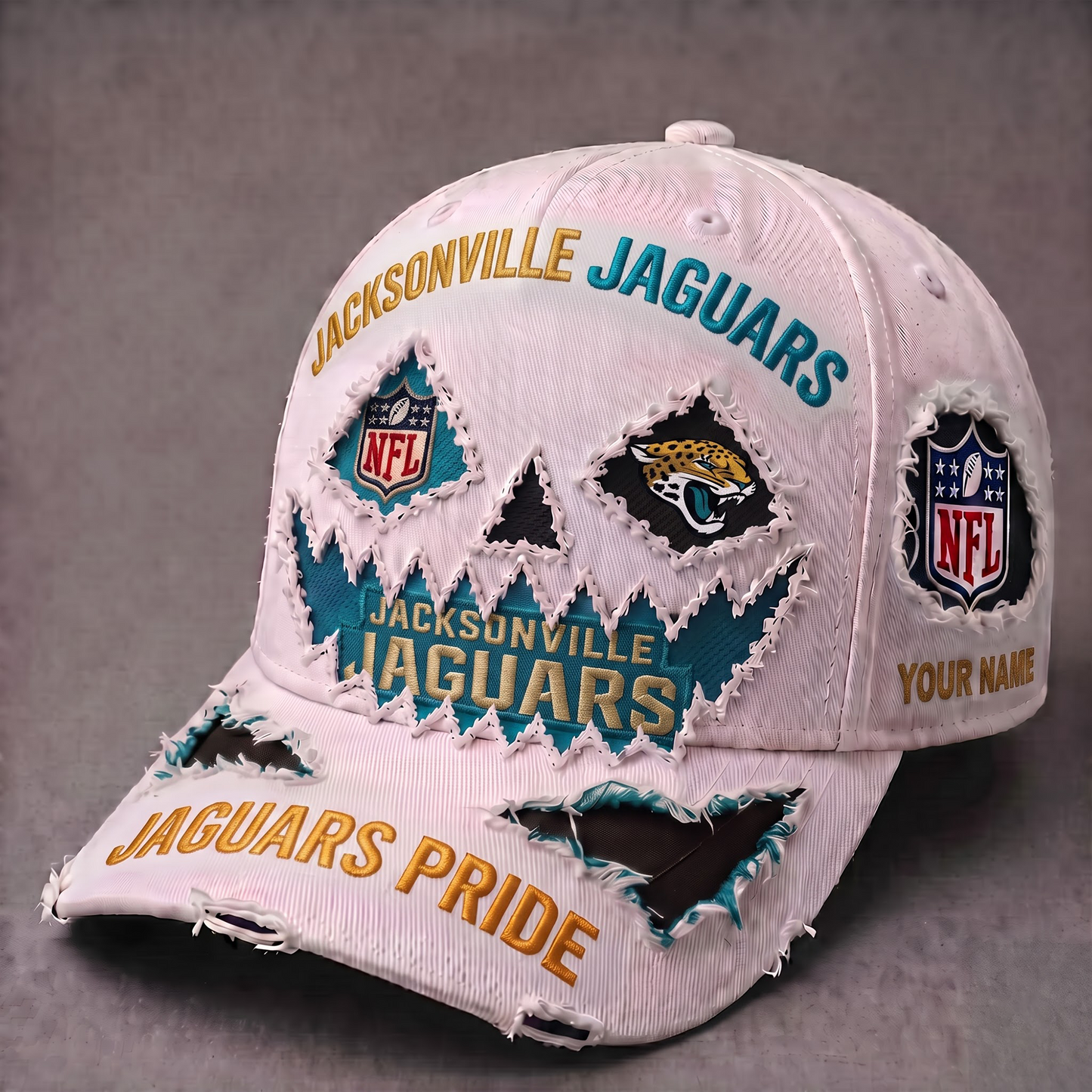 JAC X NFL Desert Pride Premium Embroidered Cap