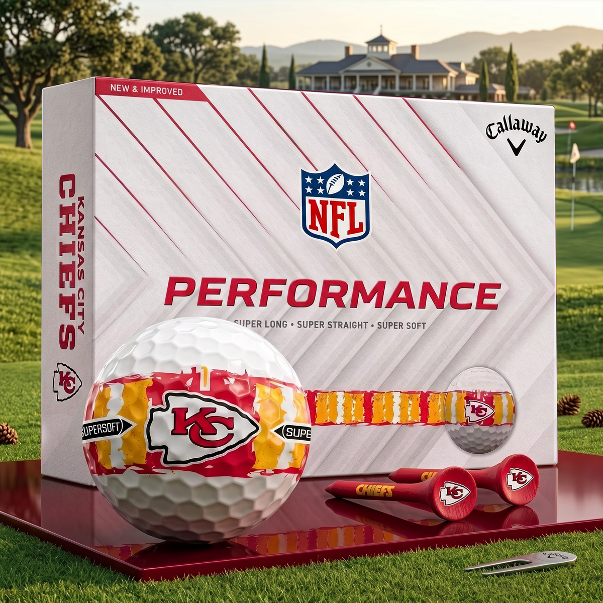 KCC_NFL Premium Golf Ball Limited Edition Set