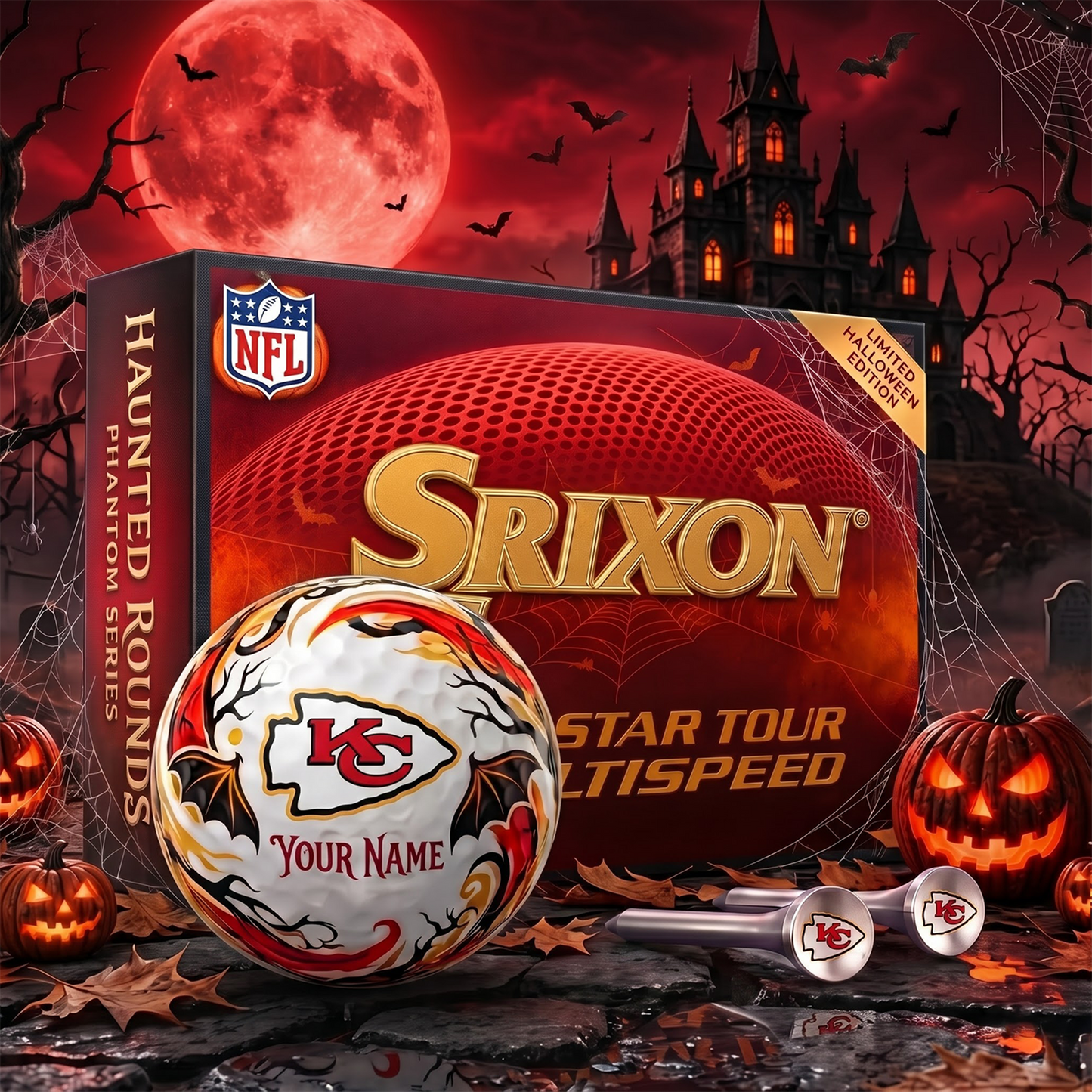KCC_Premium NFL Halloween Golf Ball Limited Edition