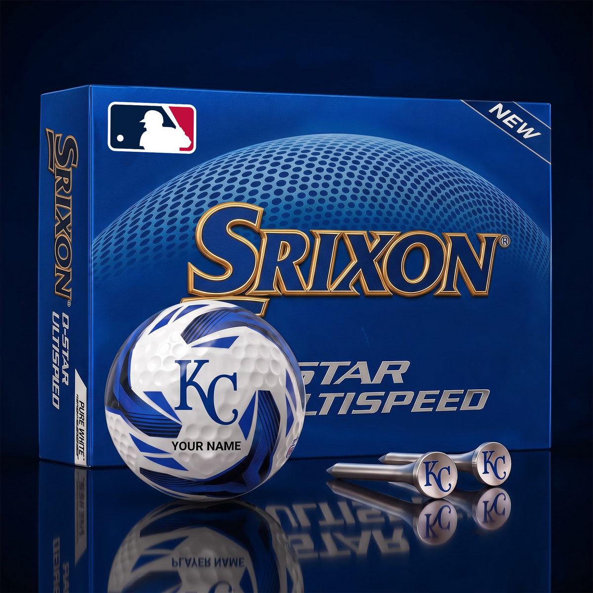KCR x MLB Football Fan Signature Golf Ball Set Personalized Edition