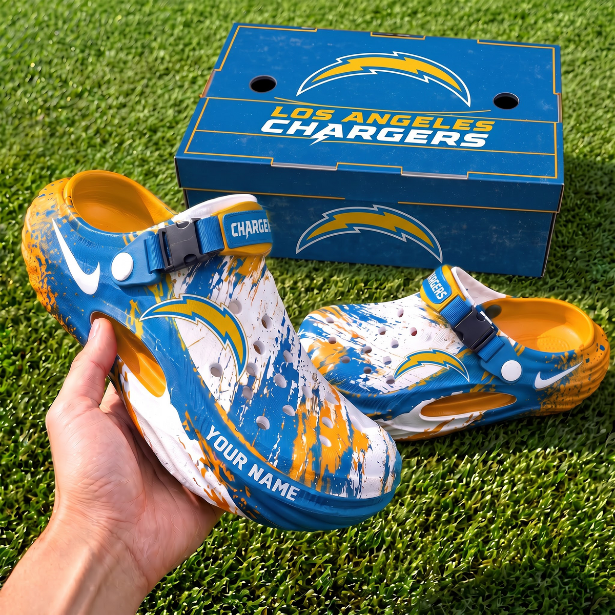 LAC_NFL Summer Slippers for Men