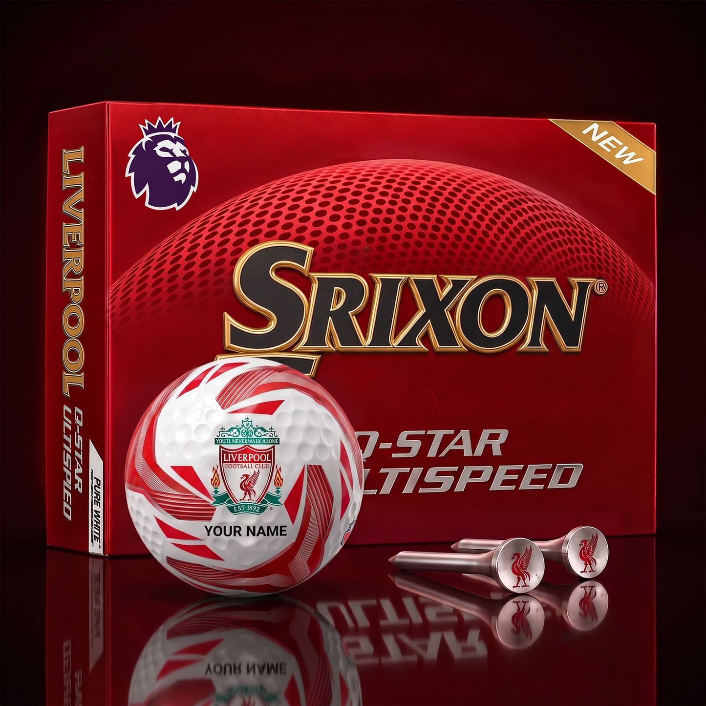 LIV_EPL Football Fan Signature Golf Ball Set Personalized Edition