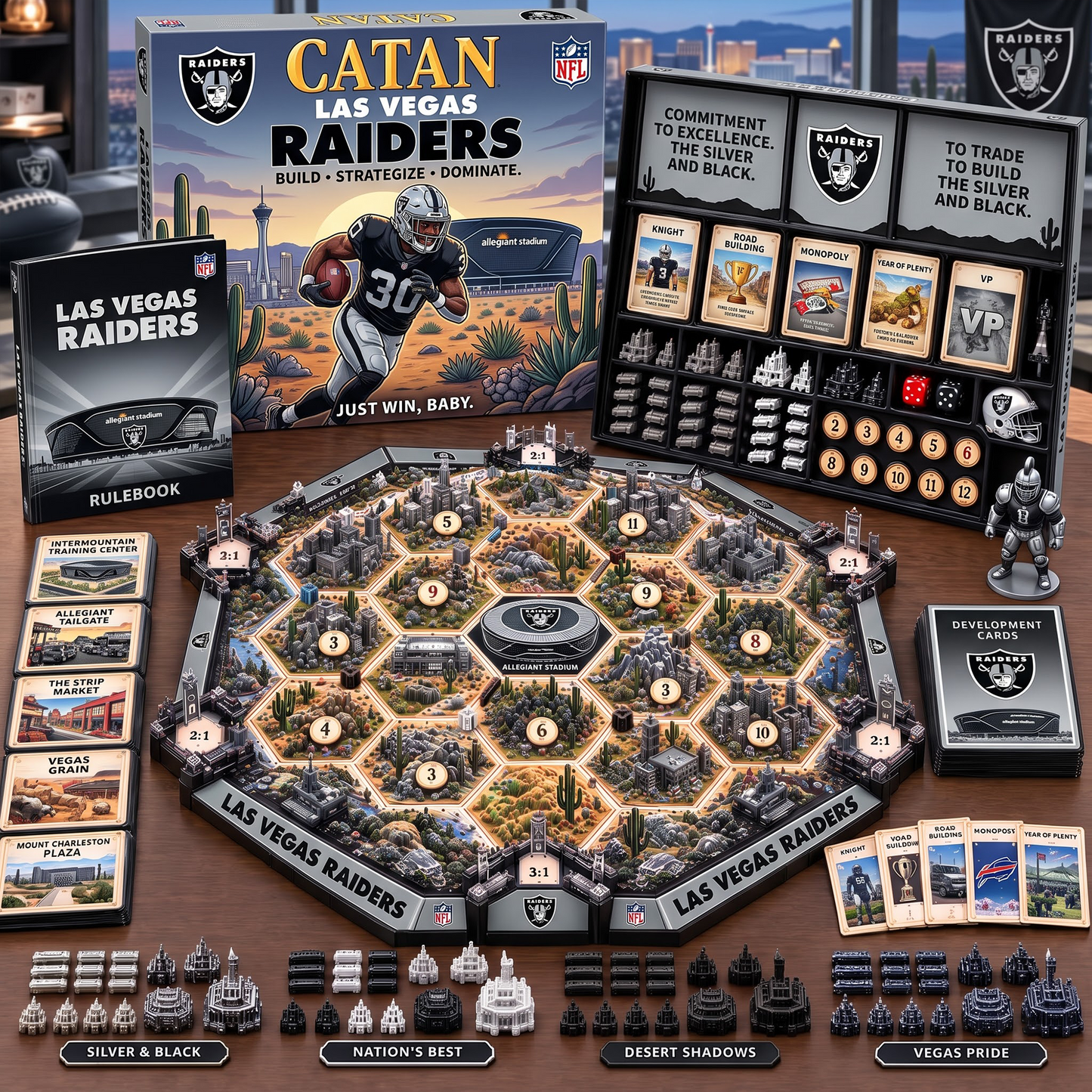 LV X NFL Premium Strategy Board Game