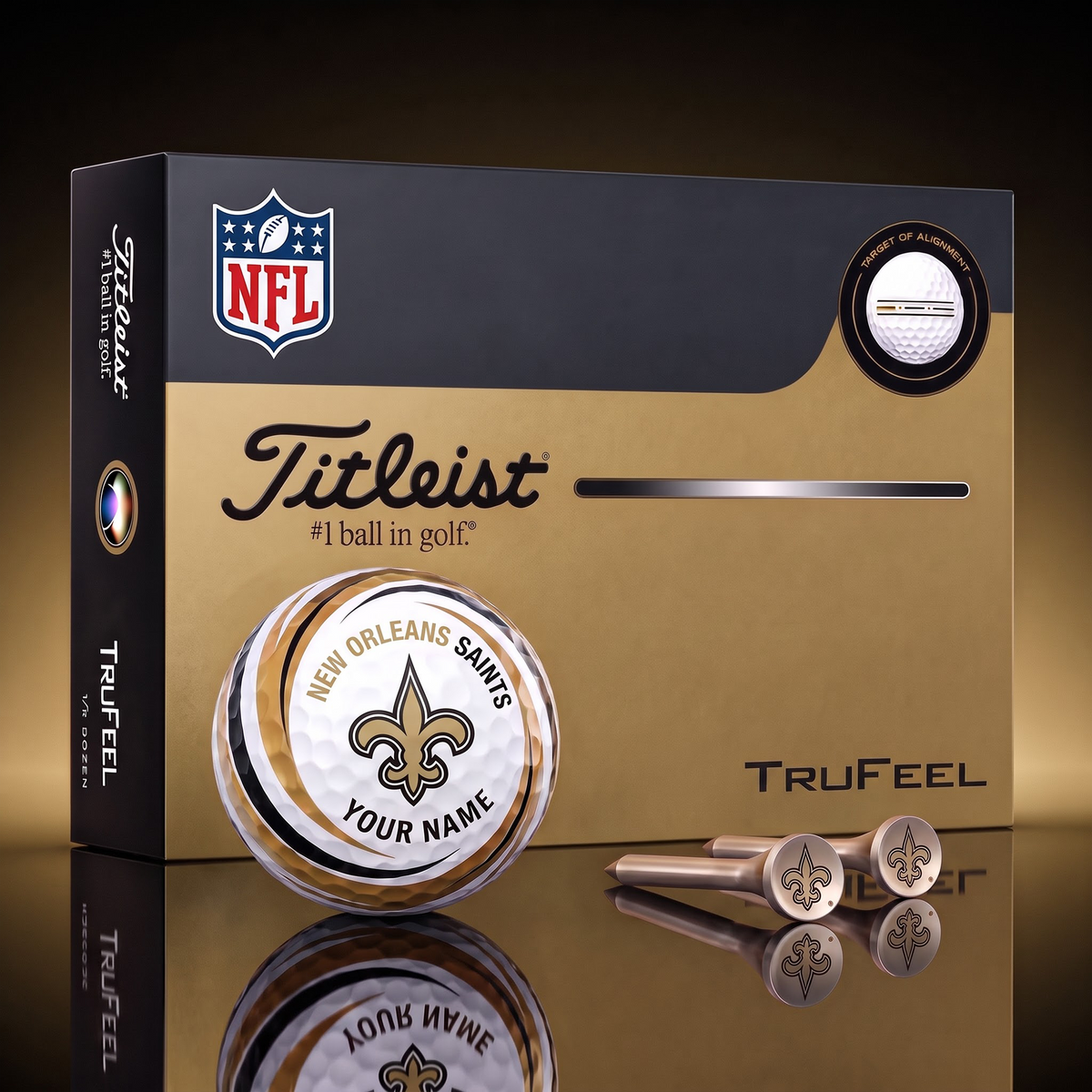 NO X SIGNATURE NFL DELUXE PERSONALIZED GOLF BALL SET – PREMIUM EDITION