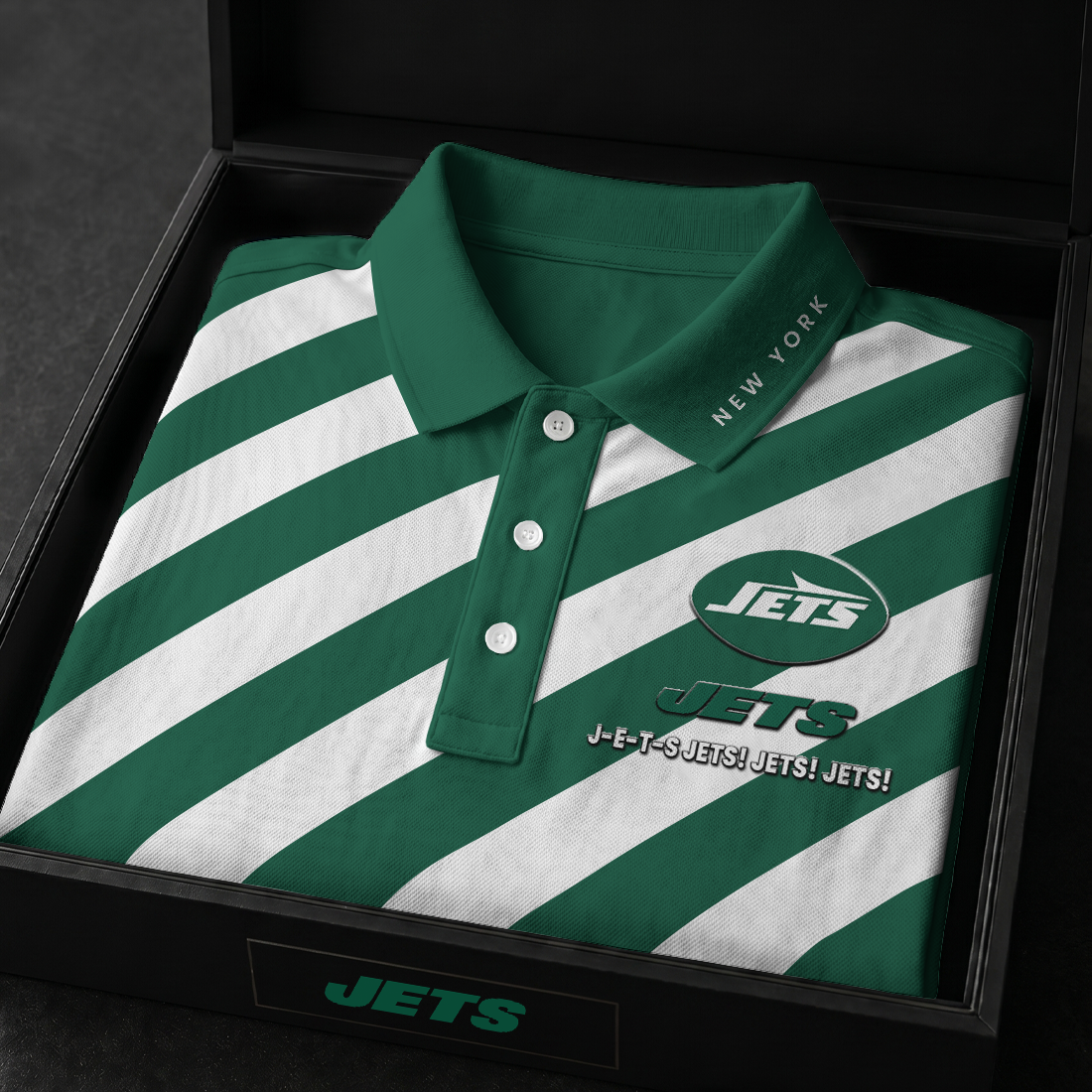 NYJ x NFL Luxury V4 Polo Shirt 300626