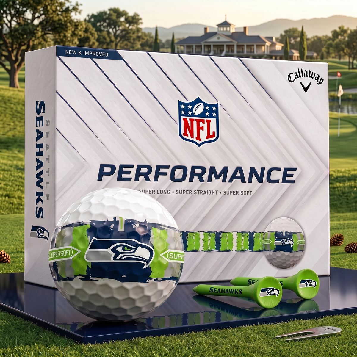 SS_NFL Premium Golf Ball Limited Edition Set