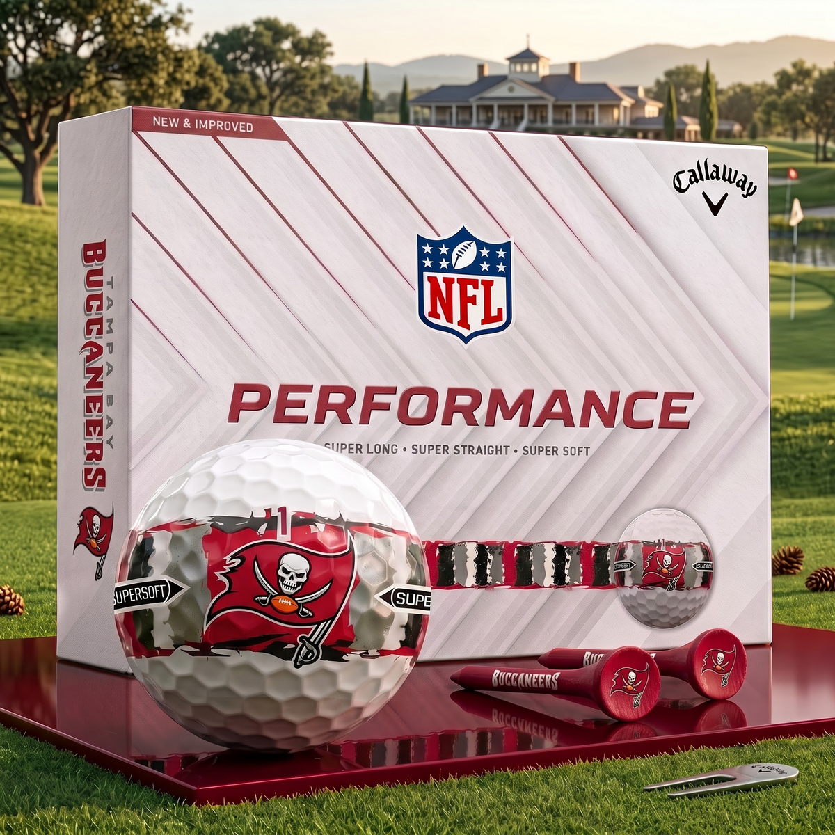 TBB_NFL Premium Golf Ball Limited Edition Set