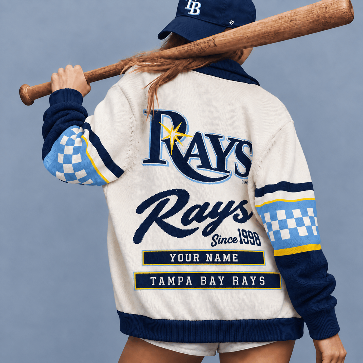 TBR X MLB Premium Cardigan Jaket Personalized Gift For Fan Baseball Men Women - Limited Edition