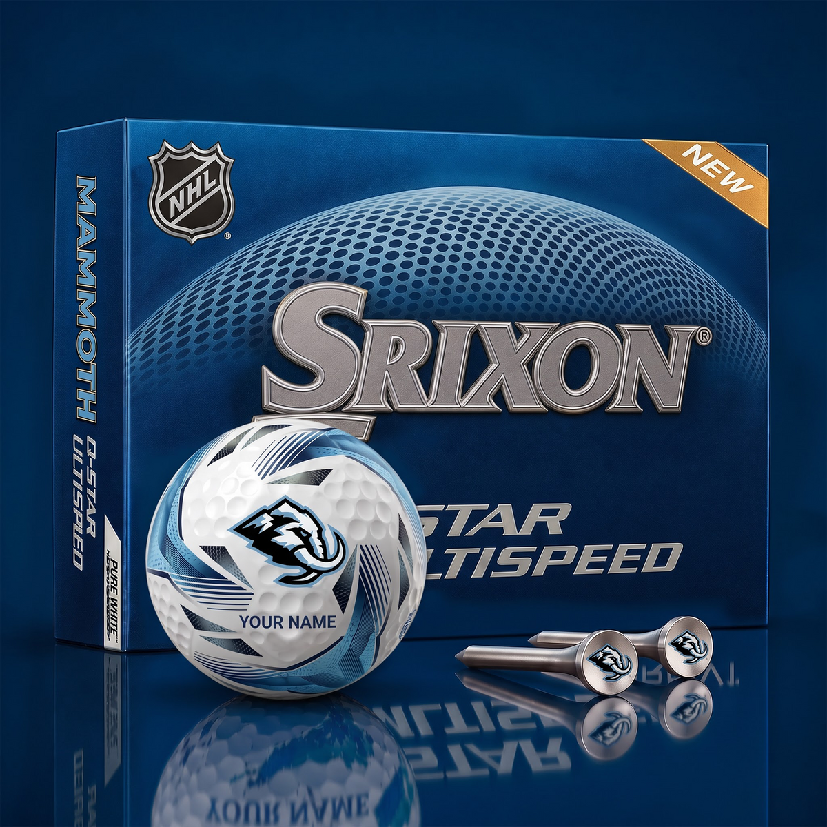 UM_NHL Fan Signature Golf Ball Set Personalized Edition