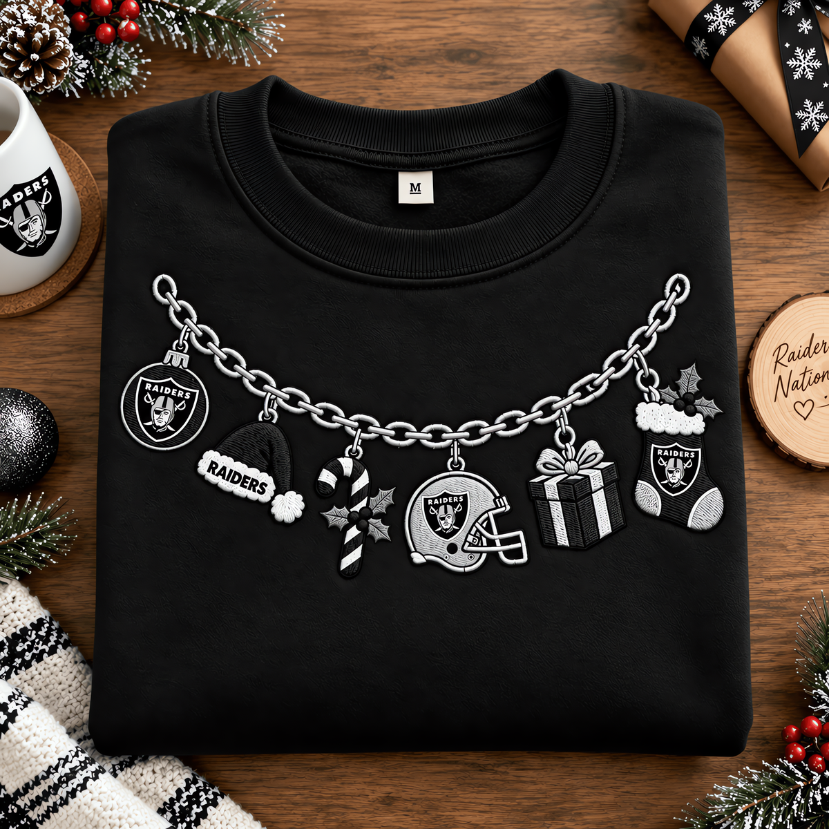 Las Vegas Raiders NFL New Style Christmas Sweatshirt Gift For Fan Love