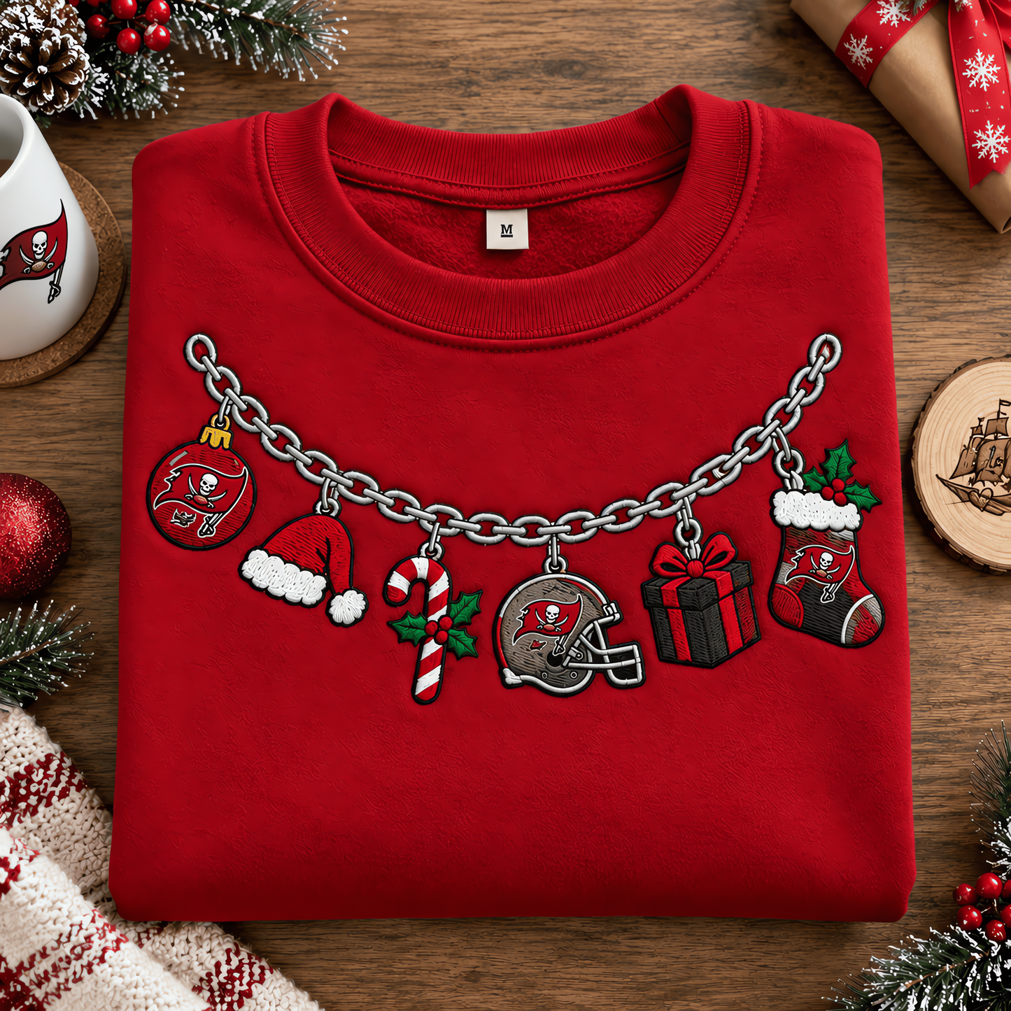 Tampa Bay Buccaneers NFL New Style Christmas Sweatshirt Gift For Fan Love