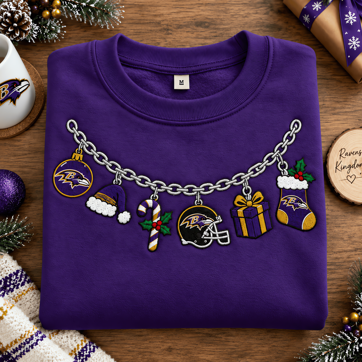 Baltimore Ravens NFL New Style Christmas Sweatshirt Gift For Fan Love