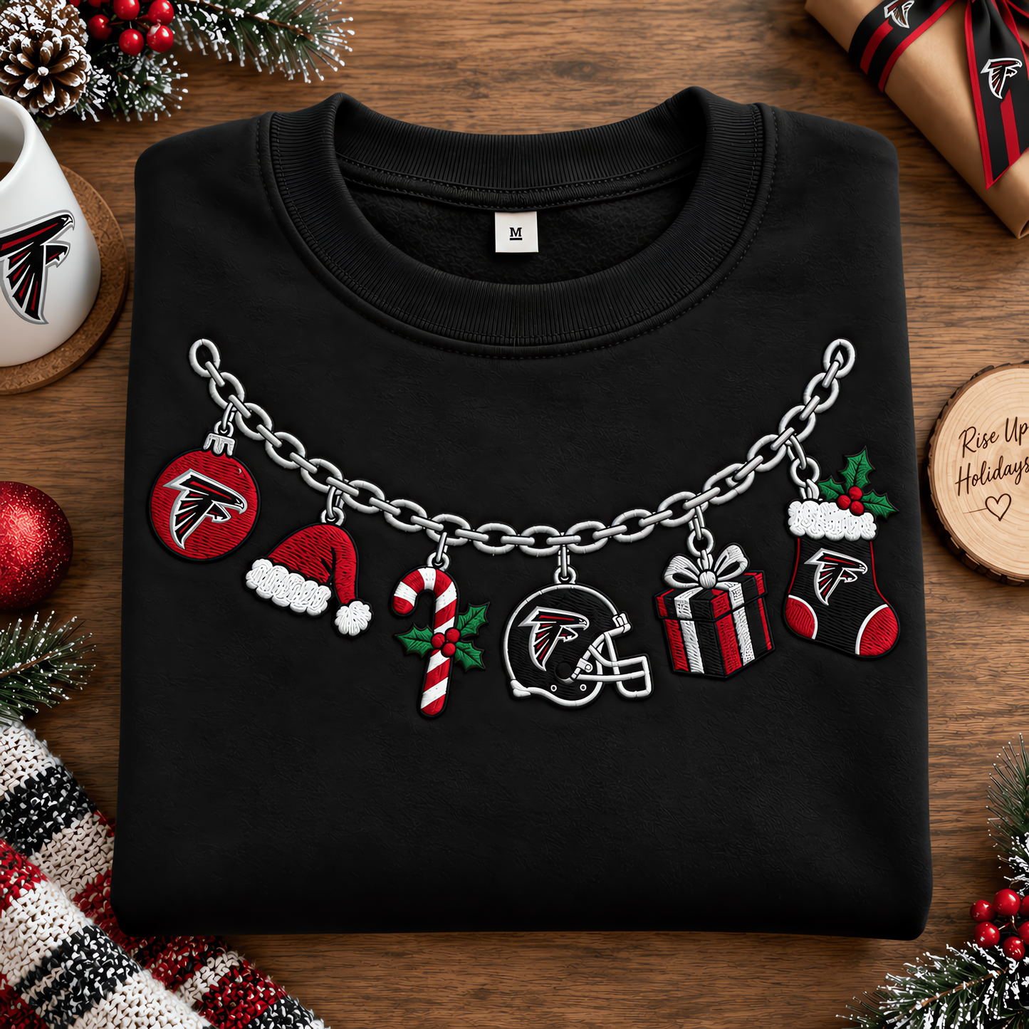 Atlanta Falcons NFL New Style Christmas Sweatshirt Gift For Fan Love