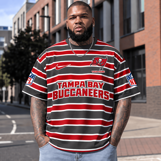 Tampa Bay Buccaneers NFL T-Shirt Custom Name For Fan