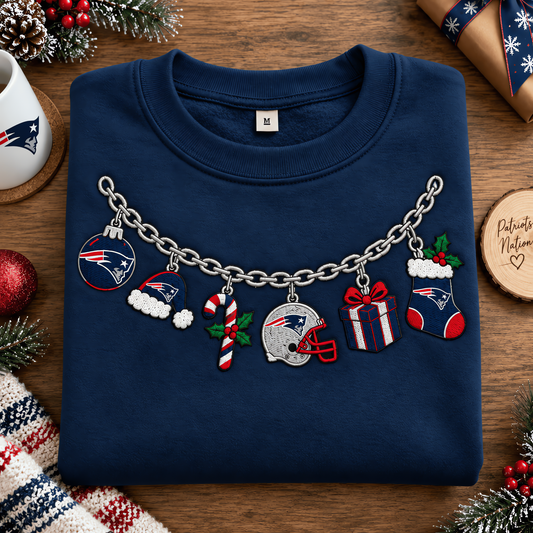 New England Patriots NFL New Style Christmas Sweatshirt Gift For Fan Love