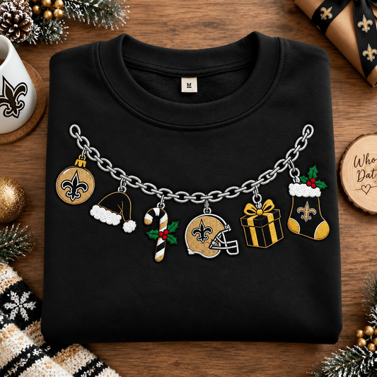 New Orleans Saints NFL New Style Christmas Sweatshirt Gift For Fan Love