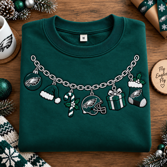Philadelphia Eagles NFL New Style Christmas Sweatshirt Gift For Fan Love