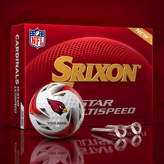 AC_NFL Football Fan Signature Golf Ball Set  Personalized Edition