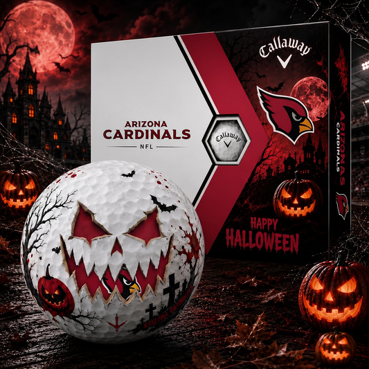 AC_NFL Monster Skull Halloween Golf Balls Gift Box 1808