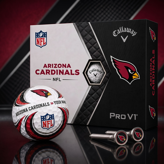AC_PREMIUM NFL PERSONALIZED PRO V2 GOLF BALL SET COLLECTOR EDITION 1808