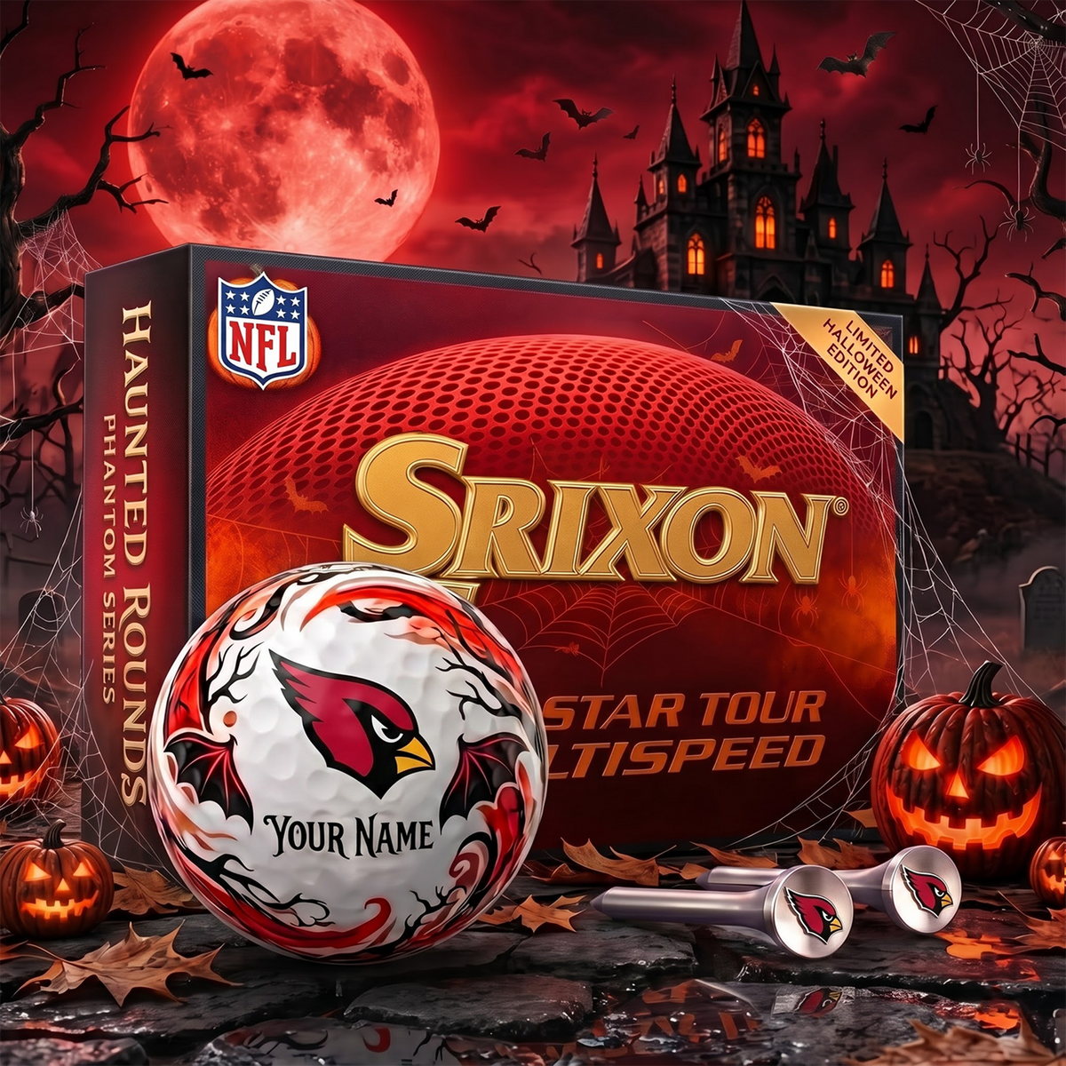 AC_Premium NFL Halloween Golf Ball Limited Edition