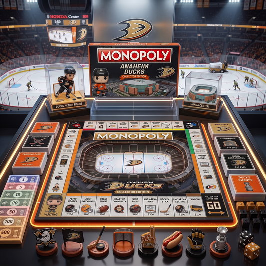 AD_PREMIUM MONOPOLY NHL COLLECTOR’S EDITION BOARD GAME