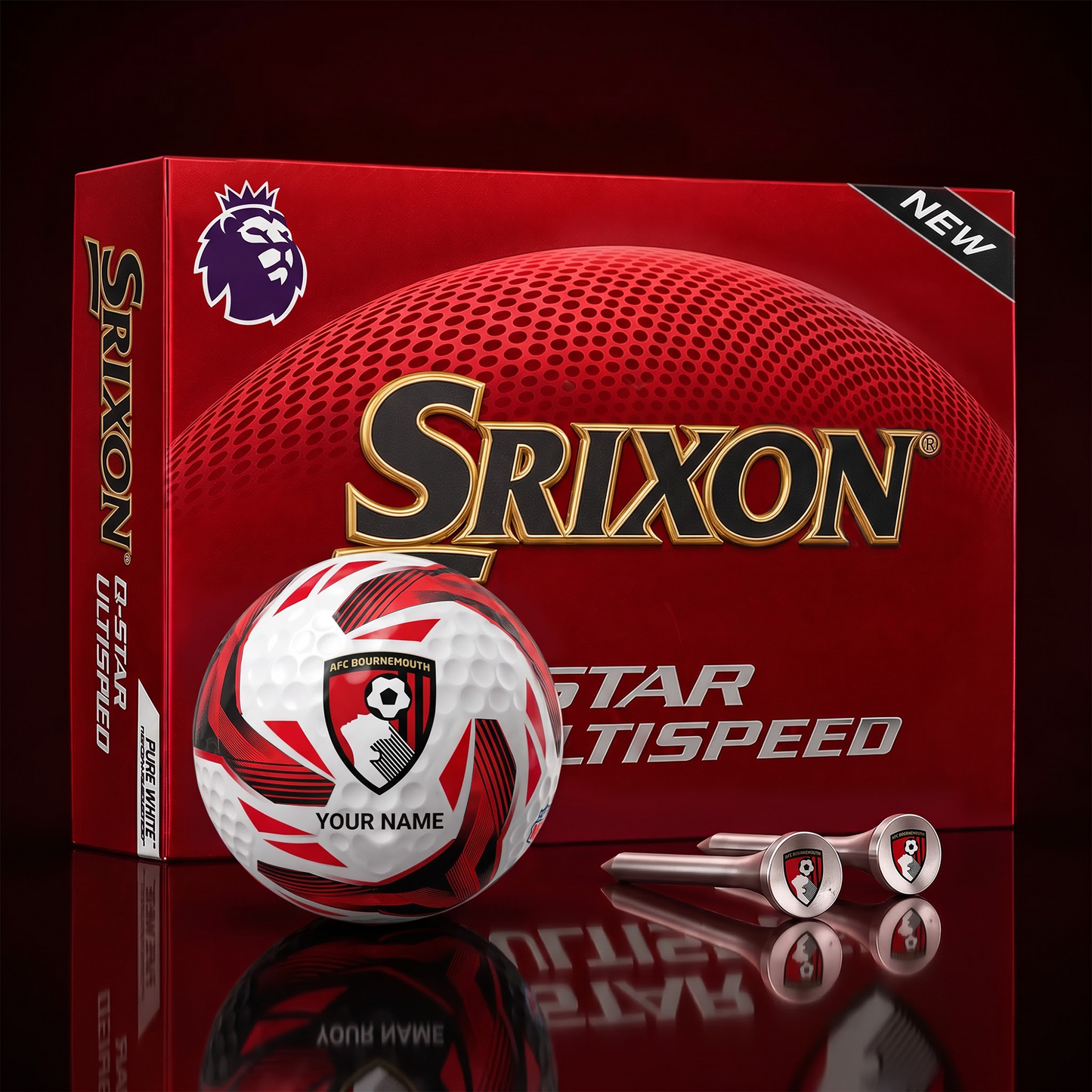 AFC_EPL Football Fan Signature Golf Ball Set Personalized Edition