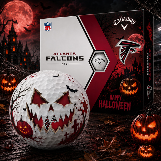 AF_NFL Monster Skull Halloween Golf Balls Gift Box 1808