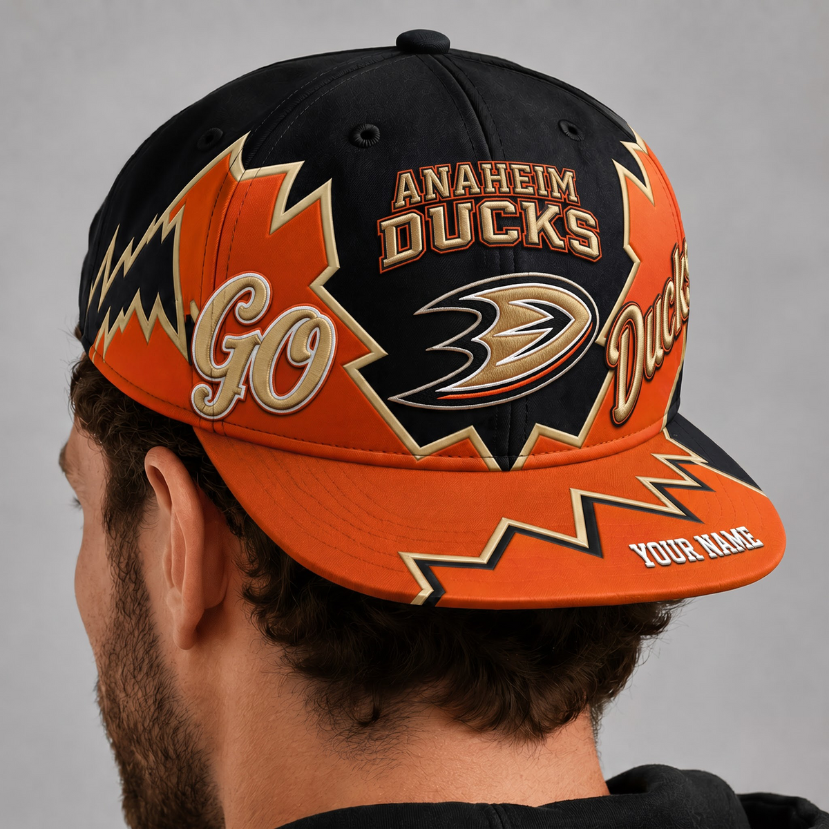 ANA X NHL Premium Snapback CapPersonalized Gift For Fan Hockey Men Women