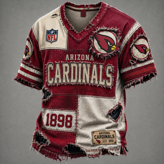 ARI X NFL Premium V-Neck T-shirt Gift For Fans 0106