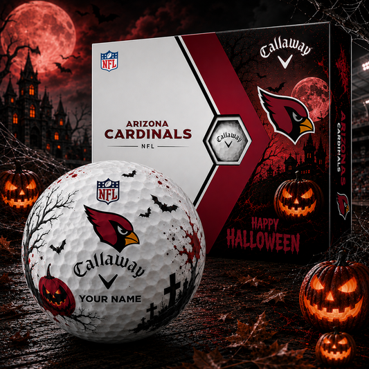 ARI X Premium NFL Halloween Golf Ball Limited Edition