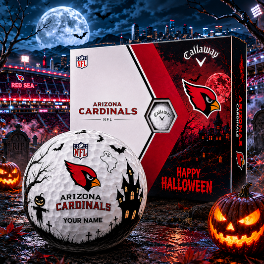 ARI X Premium NFL Halloween Golf Ball Limited Edition V2 1208