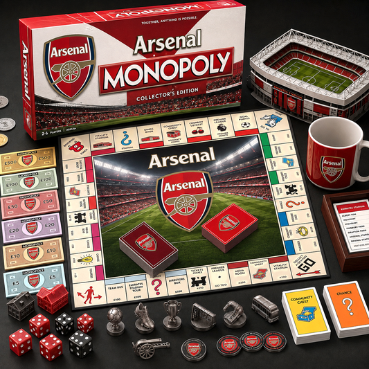 ARS_MONOPOLY EPL DELUXE SPORTS BOARD GAME PREMIUM COLLECTOR EDITION