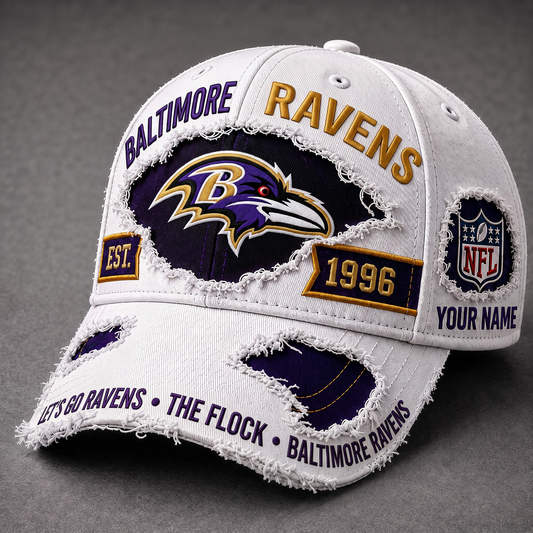 BAL X Premium NFL Classic Distressed Snapback Cap