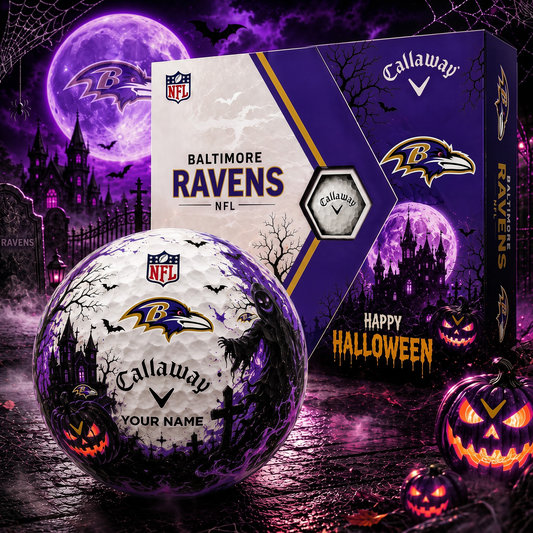 BAL X Premium NFL Halloween Golf Ball Limited Edition V3