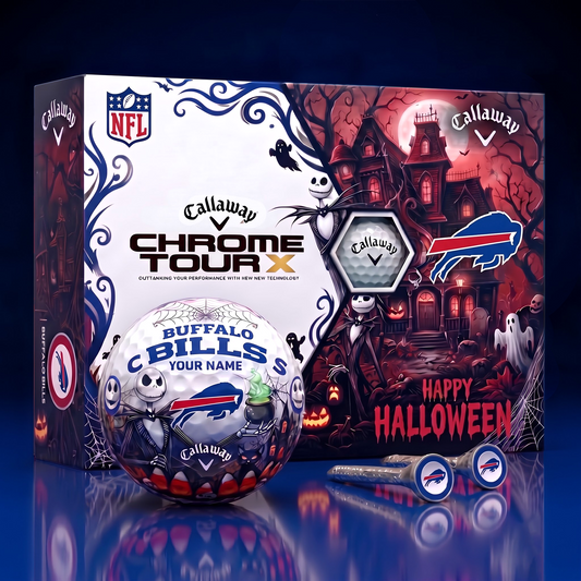 BB x NFL Halloween Horror Golf Ball Set – Personalized Edition