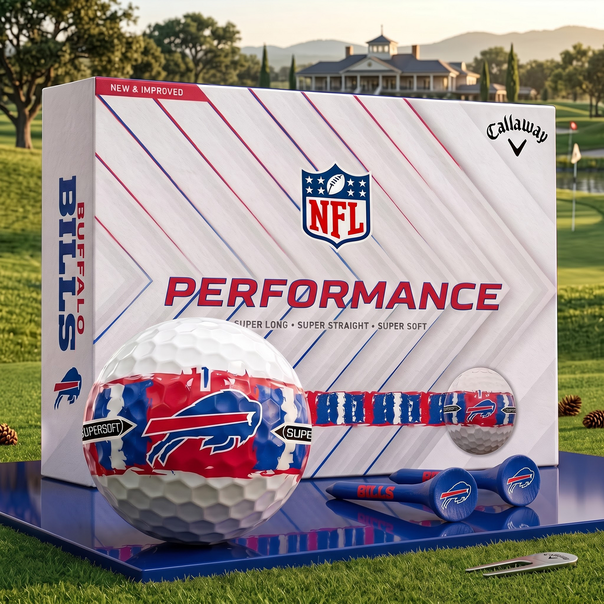 BB_NFL Premium Golf Ball Limited Edition Set