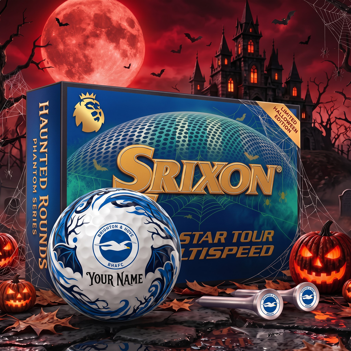 BHA X Premium EFL Halloween Golf Ball Limited Edition