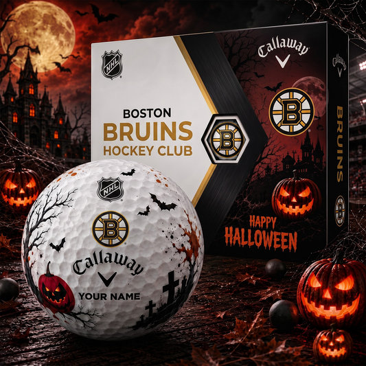 BOS X Premium NHL Halloween Golf Ball Limited Edition