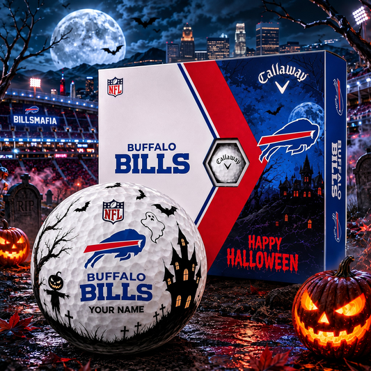 BUF X Premium NFL Halloween Golf Ball Limited Edition V2 1208
